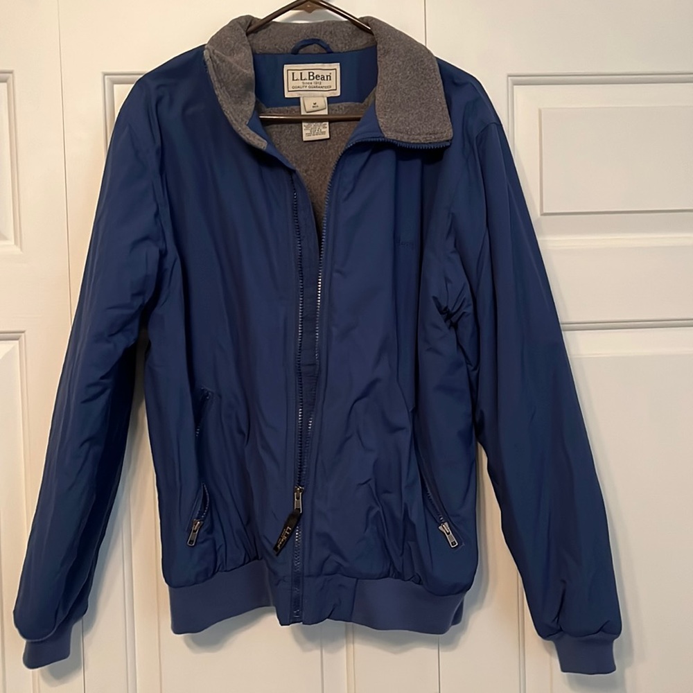 L.L Bean Blue Medium Jacket